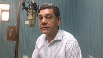 Presidente da Apae, Luiz Fausto, em entrevista ao RCN Notícias da Rádio Cultura FM - Ana Cristina Santos/JP