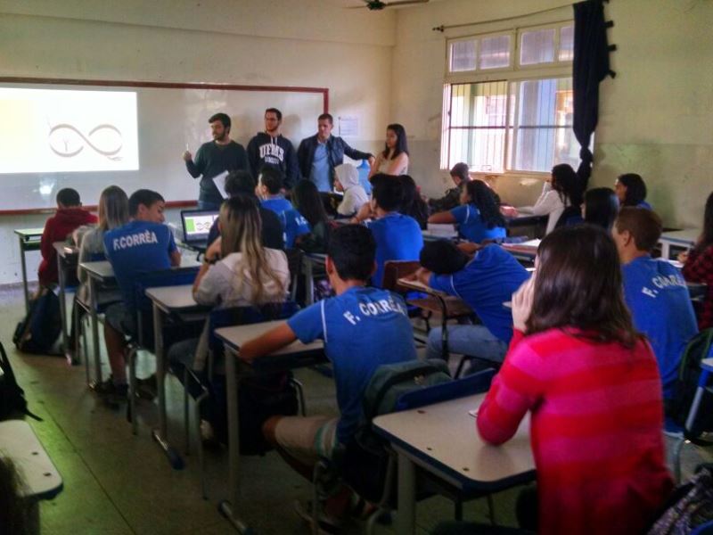 Alunos da UFMS desenvolvem projeto ambiental para escolas municipais