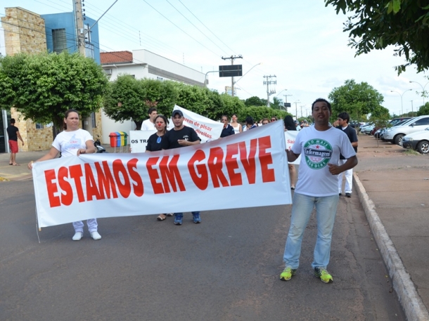 Funcionários do Hospital Auxiliadora estão em greve desde do dia 28 de dezembro  - Arquivo/JP