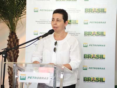 Ministra do Desenvolvimento Social, Tereza Campello -