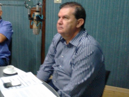 Deputado Eduardo Rocha no estúdio da Cultura FM - Tatiane Simon Deputado Eduardo Rocha no estúdio da Cultura FM - Tatiane Simon