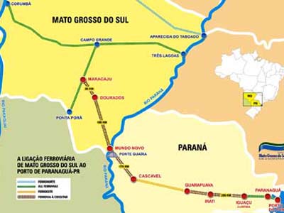 O edital de licitação da empresa que realizará o estudo foi publicado nesta quarta-feira (6), pela Valec ? Engenharia, Construções e Ferrovias -