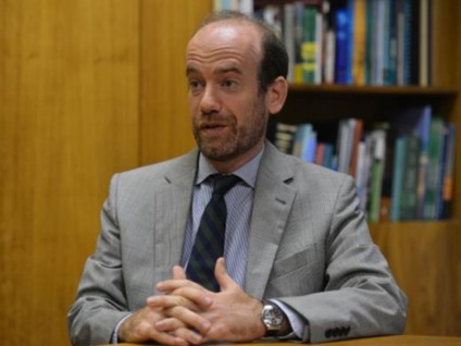 Diretor do Departamento de Meio Ambiente e Temas Especiais do Ministério das Relações Exteriores, ministro Raphael Azeredo, concede entrevista sobre a COP21 - Fabio Rodrigues Pozzebom/Agência Brasil