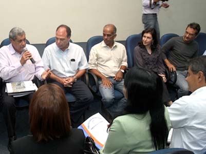 A reunião ocorreu na manhã desta sexta-feira, na Capital -