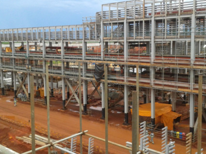 GDK deixou de executar obras da fábrica de fertilizantes logo no início  - Divulgação