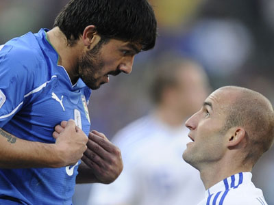 A Itália tentou ganhar no grito, mas se deu mal -