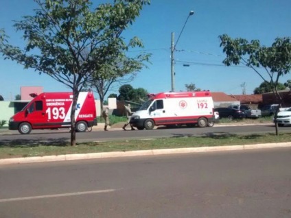 Mecânico levou 12 pontos no pescoço depois de ser atingido por linha cortante, na Avenida Olinto Mancini, com a João Thomes - Divulgação