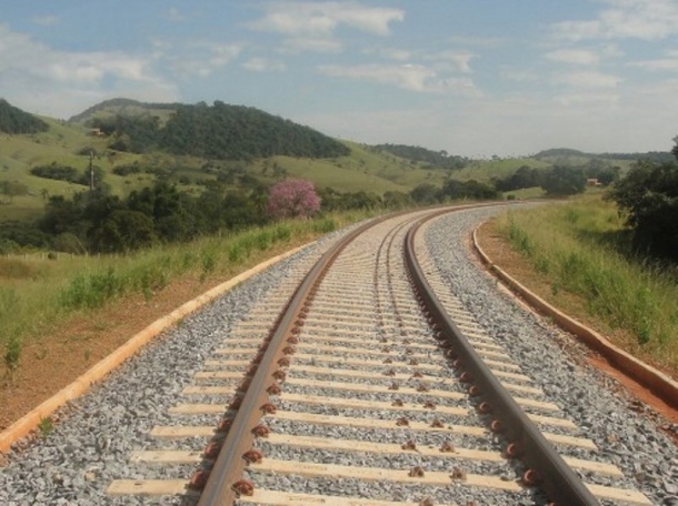 Trecho da ferrovia que chegaria a Três Lagoas foi orçado em R$ 2,3 bilhões - Divulgação 