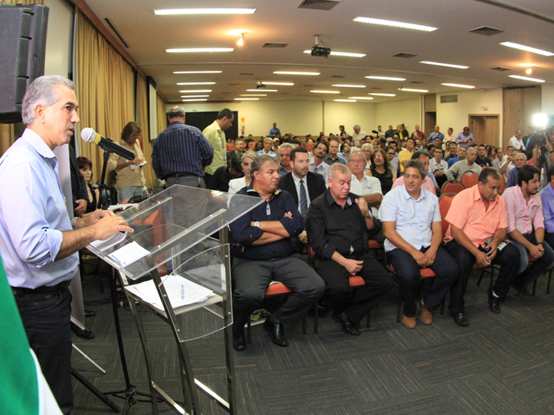 Anúncios das propostas e recursos aconteceram nesta terça-feira  - Chico Ribeiro/Notícias.MS