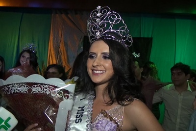 Gabriela Cristina de Souza é a Miss Três Lagoas/2013, na categoria adulto -