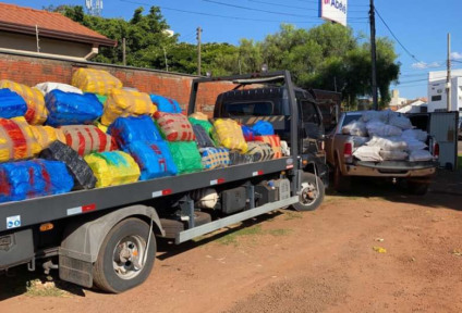 PF apreende mais de 5,5 toneladas de maconha em Ponta Porã - Foto: Divulgação/PF
