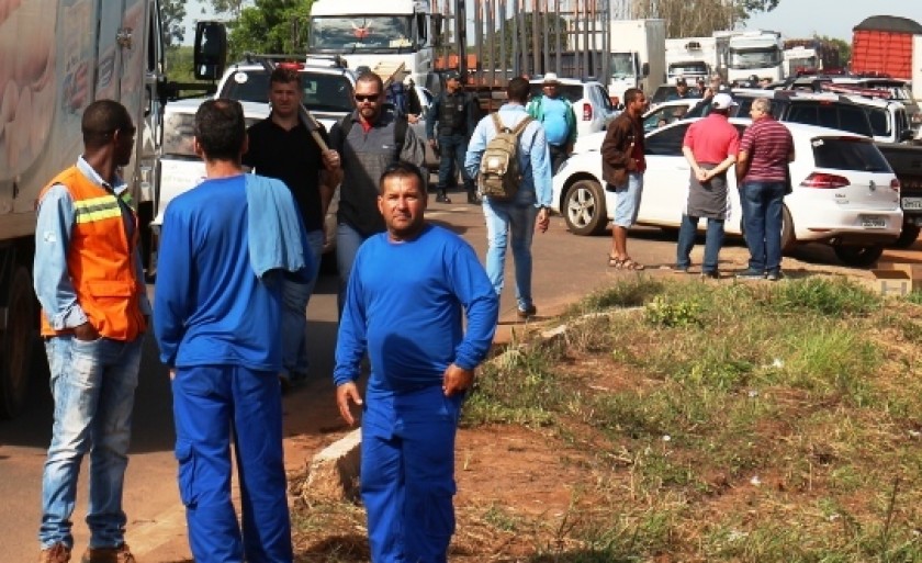 Última manifestação realizada em Três Lagoas aconteceu em abril, quando sindicalistas interditaram rodovias - Arquivo/JPNEWS