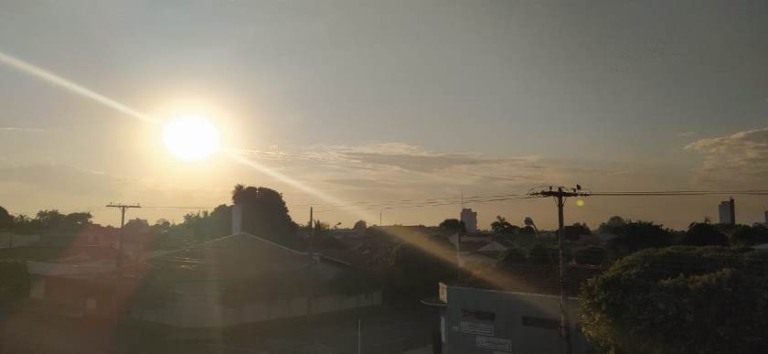 Temperatura mínima será de 17º C em Três Lagoas com máxima de 33ºC - Danielle Leduc/JP
