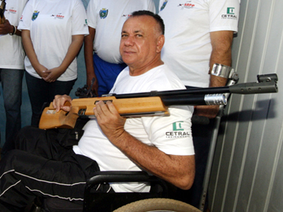 Benedito Santana da Silva, representa o Estado na Copa do Mundo de Tiro Esportivo - Benedito Santana da Silva, representa o Estado na Copa do Mundo de Tiro Esportivo -