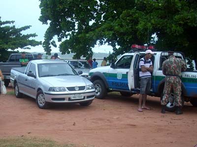 Durante a fiscalização, dois condutores foram notificados pelo uso de som automotivo acima dos níveis permitidos -