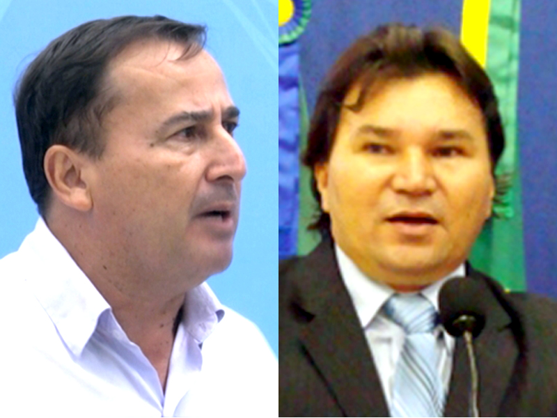 Gilmar Tosta e Idevaldo Claudino deixaram o Partido dos Trabalhadores de Três Lagoas  - Fotomontagem/JP