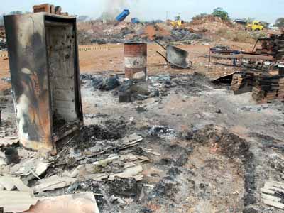Ainda não se sabe o que teria causado o incêndio -