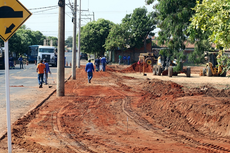 Obra visa garantir mais segurança para os pedestres, no Vila Zucão - Divulgação/Assessoria