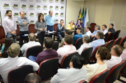 Em reunião realizada na tarde desta sexta-feira, a senadora Simone Tebet confirmou que é pré-candidata ao governo - Divulgação