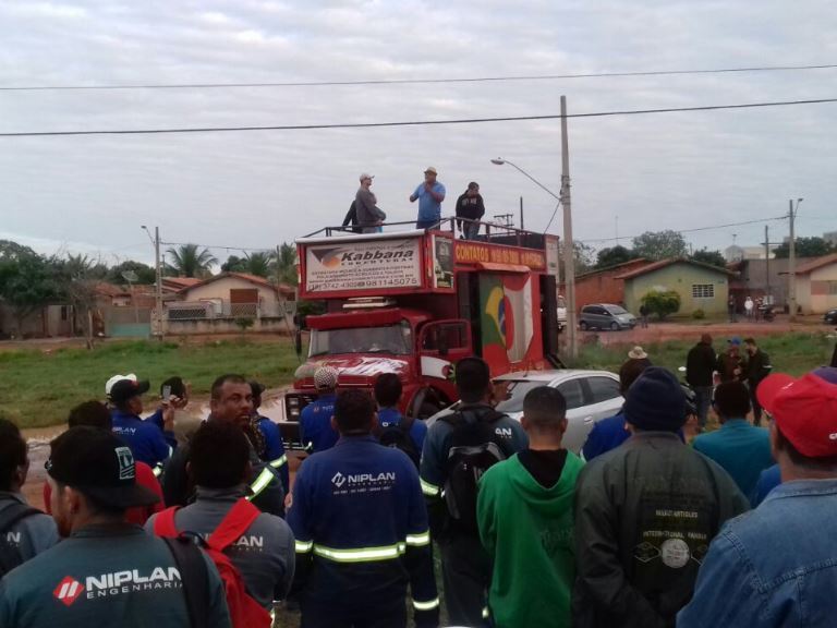 Manifestantes se concentram em trechos de duas rodovias - Divulgação/Arquivo Pessoal