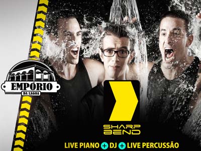 A Sharp Band é formada pelos DJs Jota Matiotti e Rafa Oliveira e pelo percussionista Gambá -