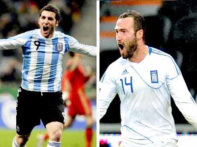 Argentina e Grécia jogam às 14h30 (MS) em Polokwane -