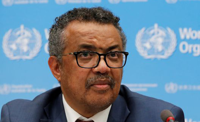 Diretor-geral da Organização Mundial da Saúde (OMS), Tedros Adhanom Ghebreyesus - Arquivo/Agência Brasil