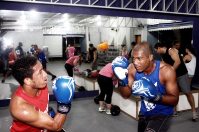 Atletas estão treinando pesado para os confrontos do fim de semana -