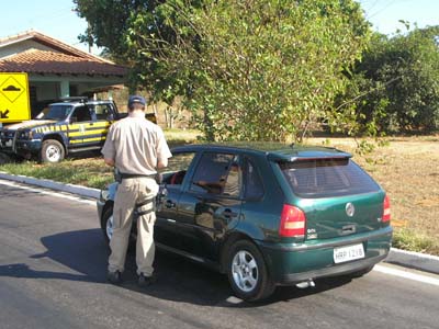 As viaturas estarão posicionadas em pontos críticos ? locais com maiores índices de acidentes ? e em ronda ostensiva -