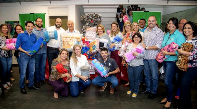 Com apoio de familiares, servidores da SAD arrecadam mais de 3,5 mil peças - David Majella/NotíciasMS