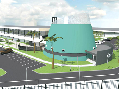 O projeto arquitetônico padrão será construído em Três Lagoas, Coxim, Aquidauana, Corumbá e Ponta Porã -
