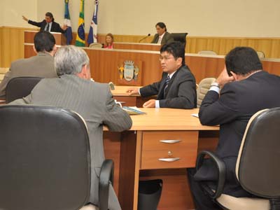 Vereadores participaram de suas sessões na manhã de ontem -
