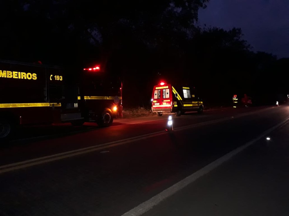 Informações de motoristas que passavam pelo local dão conta de que havia um incêndio no acostamento - Reprodução
