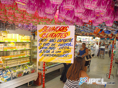 Supermercados começaram a receber os produtos logo após o Carnaval -