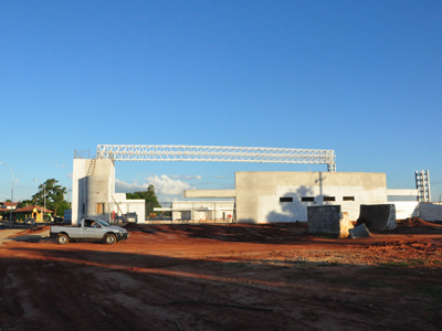 Previsão é de que a obra seja inaugurada dentro de três meses -