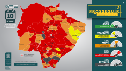 Piora dos indicadores leva Governo a antecipar a divulgação do Mapa de Risco; Capital permanece na bandeira vermelha - Divulgação