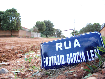 Entre as 17 ruas que serão asfaltadas, está a Protázio Garcia Leal e a Dr. Bruno Pholl -