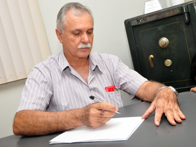Presidente do Sindicato Rural, Pacoal Luiz Secco -