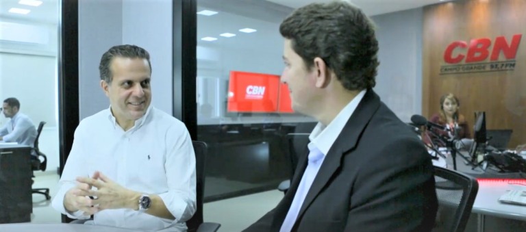 Presidente da Cassems foi um dos entrevistados do Cenário CBN 2018 - Reprodução
