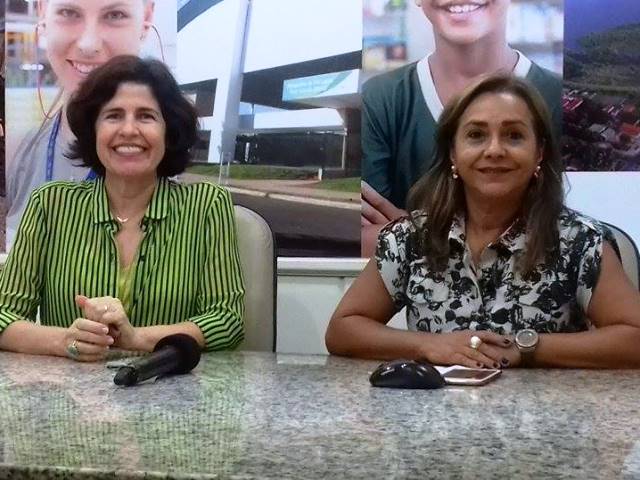 Prefeita Márcia Moura e secretária de Planejamento, Carmem Goulart, falam de Plano de Ação Sustentável - Ana Cristina Santos/JPNews