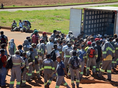 Paralisação das obras da Petrobras Fertilizantes teve duração de três dias -
