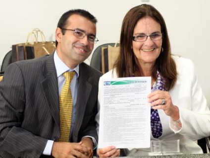 Diretora da Petrobras recebeu em fevereiro, na Capital, licença de instalação da fábrica -