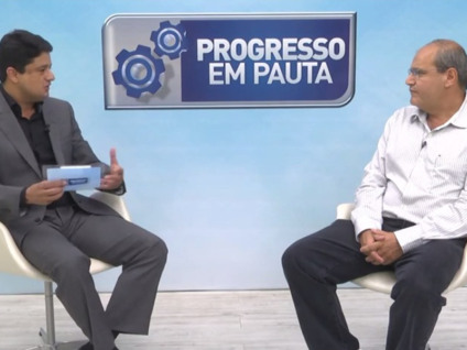 Empresário Leandro Thomé foi o entrevistado desta semana do Progresso em Pauta - Reprodução