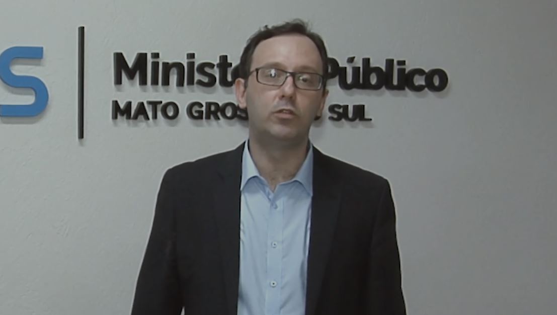 Paulo César Zeni - Promotor de justiça e  Presidente da Comissão de Pesquisa e Inovação em Inteligência Artificial do MPMS - Reprodução