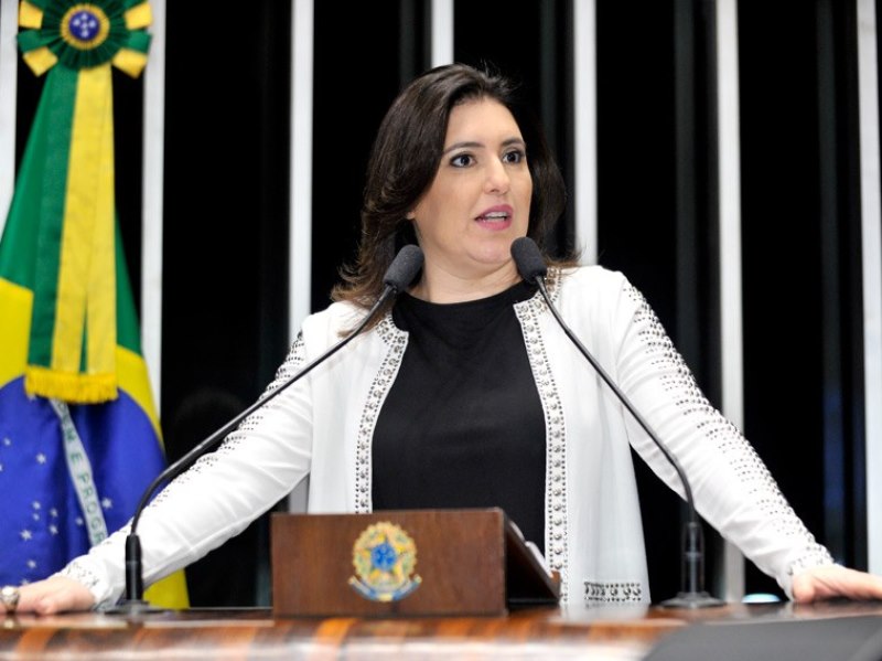 Senadora Simone Tebet - Divulgação Senadora Simone Tebet - Divulgação