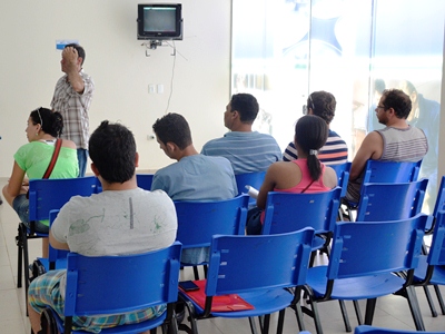 Trabalhadores têm procurado o Ciat para dar entrada no seguro ou em busca de colocação no mercado -
