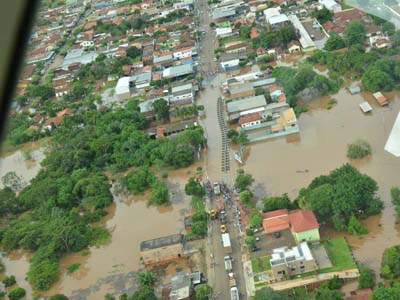 O último balanço da Defesa Civil estadual registra 226 pessoas desabrigadas -