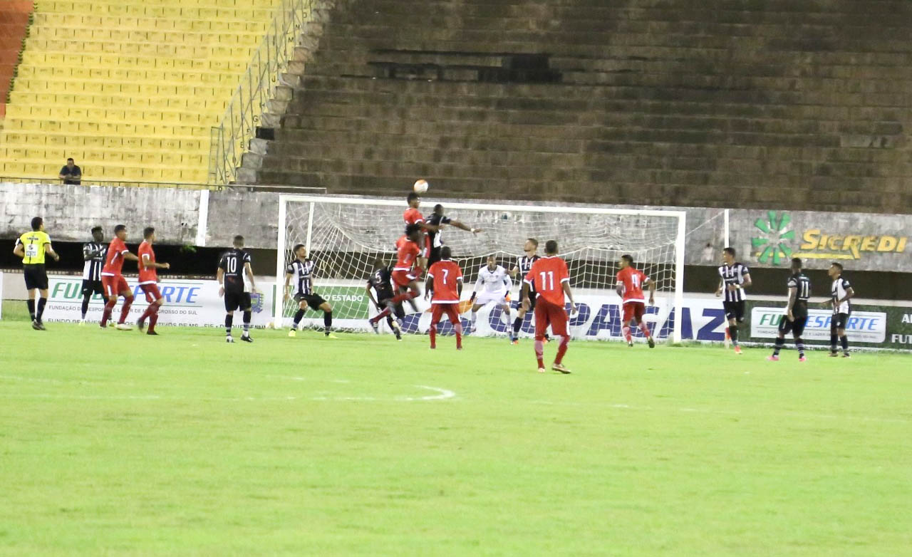 Comercial e Corumbaense ficaram no 1 a 1, no Morenão - Divulgação