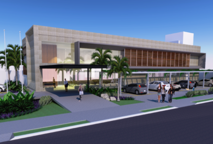 Empresa que vencer licitação terá prazo de 12 meses para concluir construção do novo prédio - Ilustração