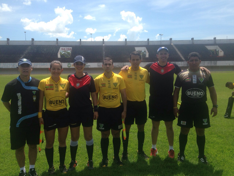 Paulo Cezar, Dayane Muniz, Ana Paula de Oliveira, Maycon Lacerda, Adriano Ferreira, Anderson Gonçalves e André Luiz - Divulgação